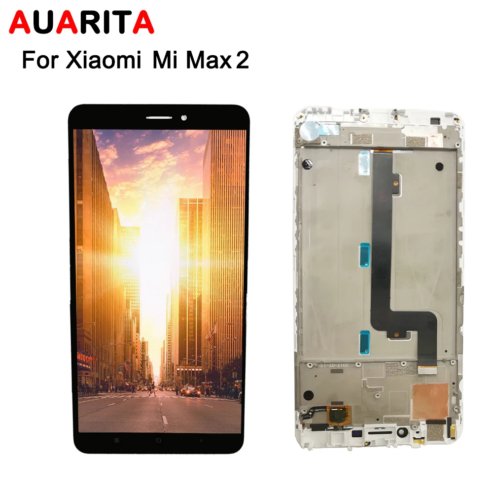 1pcs lcd For XiaoMi MI MAX 2 LCD Display+Touch panel Screen Digitizer with frame Assembly For XiaoMi MAX2 Cell Phone replacement
1pcs lcd For XiaoMi MI MAX 2 LCD Display+Touch panel Screen Digitizer with frame Assembly For XiaoMi MAX2 Cell Phone replacement