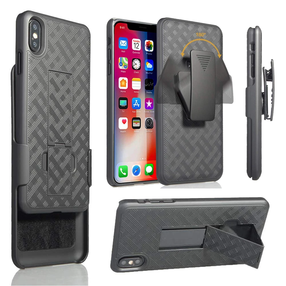 

Heavy Duty Tough Rugged Belt Clip Armor Holster Case Cover on For iPhone X XS Max XR 7 8 Plus Shockproof Defender Phone Fundas