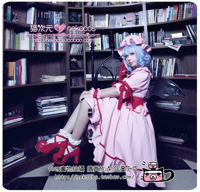 Free Shipping Touhou Project Remilia Scarlet Delux Cosplay Costume with wing Custom Made
Free Shipping Touhou Project Remilia Scarlet Delux Cosplay Costume with wing Custom Made