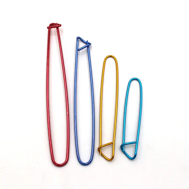 4pcs Colorful Knitting Needle Markers Stitch Holder Needle Clip Crochet Hook Locking Stitch Seam Safety Pin Sewing Accessories
4pcs Colorful Knitting Needle Markers Stitch Holder Needle Clip Crochet Hook Locking Stitch Seam Safety Pin Sewing Accessories