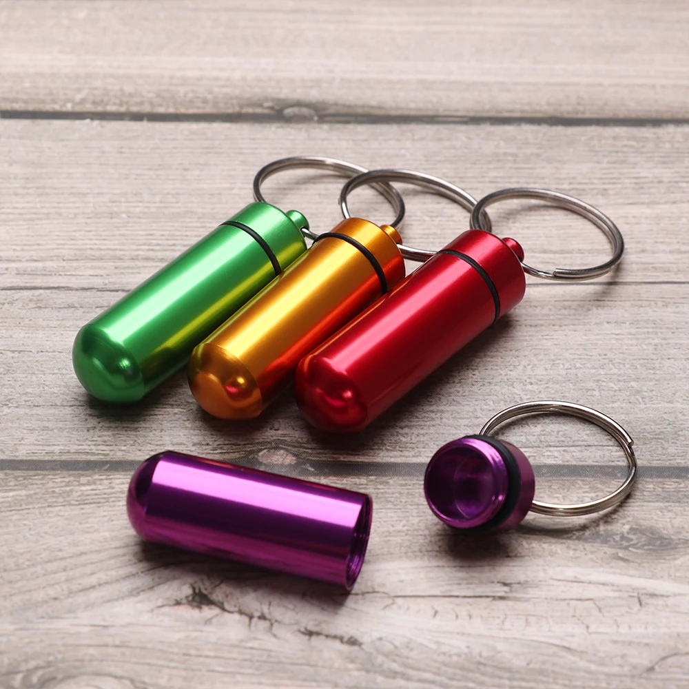 1 PC Waterproof Portable Travel Medicine Box Container Keychain Tool Capsule Bottle Key Ring Chain Pill Holder Case Medicine Box
1 PC Waterproof Portable Travel Medicine Box Container Keychain Tool Capsule Bottle Key Ring Chain Pill Holder Case Medicine Box
