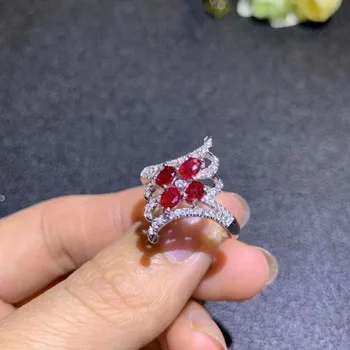 shilovem 925 sterling silver real Natural red RUBY Rings fine Jewelry women wedding bands open Christmas gift new dj0406agh
shilovem 925 sterling silver real Natural red RUBY Rings fine Jewelry women wedding bands open Christmas gift new dj0406agh