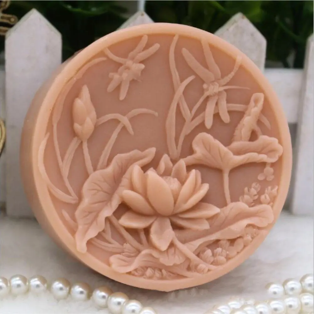 Grainrain Silicone Soap Mold Flower Dragonfly Lotus for Soap Handmade Craft Molds
Grainrain Silicone Soap Mold Flower Dragonfly Lotus for Soap Handmade Craft Molds