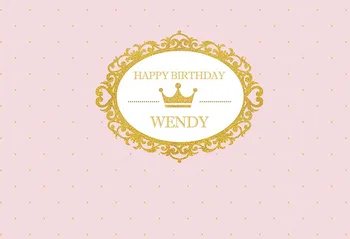 Pink Backdrop Printed With Happy Birthday Wendy Customized Background Photography Vinyl Cloth
Pink Backdrop Printed With Happy Birthday Wendy Customized Background Photography Vinyl Cloth