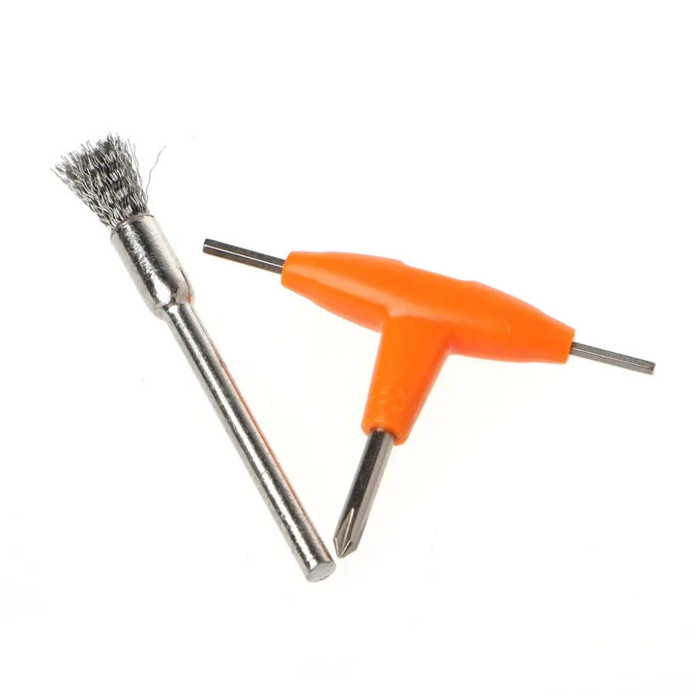 1 Set T-Type Screwdriver + Cleaning Brush Kit Electronic Cigarette Atomizer Tanks Heating Coils DIY Tool
1 Set T-Type Screwdriver + Cleaning Brush Kit Electronic Cigarette Atomizer Tanks Heating Coils DIY Tool