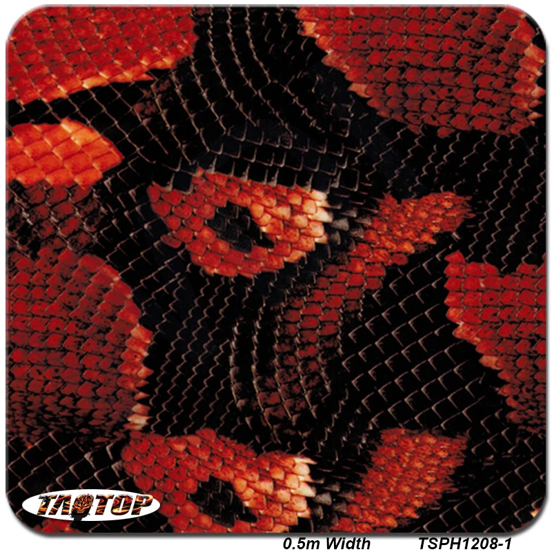 iTAATOP 0.5M*10M TSH1208-1 Red Snake Skin Water Transfer Hydrographics films Liquid image Water Transfer Printing Film
iTAATOP 0.5M*10M TSH1208-1 Red Snake Skin Water Transfer Hydrographics films Liquid image Water Transfer Printing Film