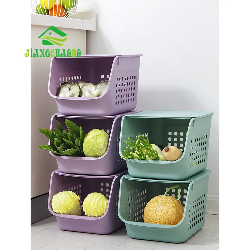 JiangChaoBo Stackable Storage Basket Kitchen Vegetable Basket Household Bathroom Shelf Plastic Toy Storage Basket
JiangChaoBo Stackable Storage Basket Kitchen Vegetable Basket Household Bathroom Shelf Plastic Toy Storage Basket