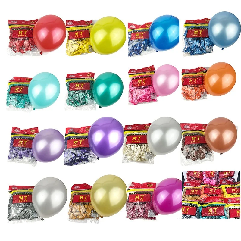 Cheap 100pcs 10'' 1.2g Round Shape Purple Red Yellow Green Latex Pearl Balloons Party Decorate Valentine's Day Birthday Wedding
Cheap 100pcs 10'' 1.2g Round Shape Purple Red Yellow Green Latex Pearl Balloons Party Decorate Valentine's Day Birthday Wedding