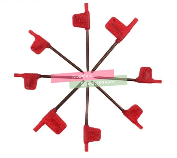 10PCS T6 T7 T8 T9 T10 T15 T20 Screw Driver Screwdriver for Xbox Red flag wrench Inner six lathe accessories
10PCS T6 T7 T8 T9 T10 T15 T20 Screw Driver Screwdriver for Xbox Red flag wrench Inner six lathe accessories