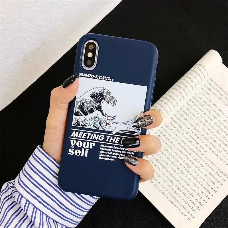 For iphone x xs case The Great Wave off Kanagawa cat Back Cover Soft Phone Case Fundas For iPhone 6 6s 7 8 Plus X XS Max
For iphone x xs case The Great Wave off Kanagawa cat Back Cover Soft Phone Case Fundas For iPhone 6 6s 7 8 Plus X XS Max