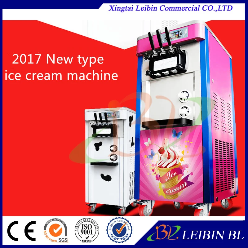 2017 new type 18L/H Sundae Ice cream machine Yogurt machine Ice cream maker Commercial Soft Ice cream machine
2017 new type 18L/H Sundae Ice cream machine Yogurt machine Ice cream maker Commercial Soft Ice cream machine