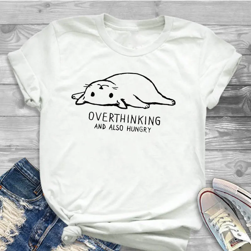 Women Shir Oops Overthinking letter Unisex Clothing Summer Ladies Female T Womens Clothes T-shirt Graphic Printed Top Tshirt
Women Shir Oops Overthinking letter Unisex Clothing Summer Ladies Female T Womens Clothes T-shirt Graphic Printed Top Tshirt