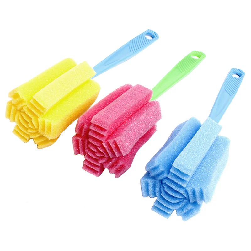 1 Pc Bottle Cleaning Brush Household Cleaning Tools Sponge Brush For Wineglass Bottle Coffe Tea Glass Cup
1 Pc Bottle Cleaning Brush Household Cleaning Tools Sponge Brush For Wineglass Bottle Coffe Tea Glass Cup