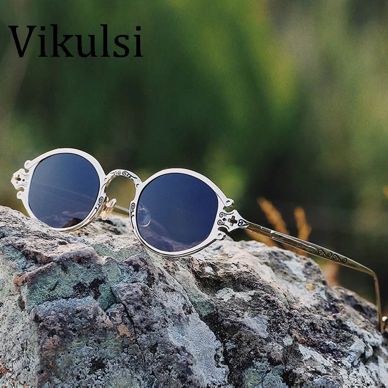 2019 Chin Carving Art Sunglasses Women Ins Popular Gothic Small Oval Punk Sunglasses Men Brand Retro Sun Glasses Female UV400
2019 Chin Carving Art Sunglasses Women Ins Popular Gothic Small Oval Punk Sunglasses Men Brand Retro Sun Glasses Female UV400