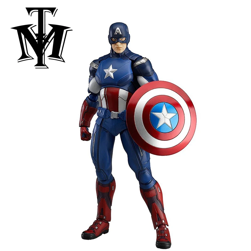 Avengers Captain America movie movable PVC kids cartoon boy 6" Action Figure Model toy child gift collection Figma 266 with box
Avengers Captain America movie movable PVC kids cartoon boy 6" Action Figure Model toy child gift collection Figma 266 with box