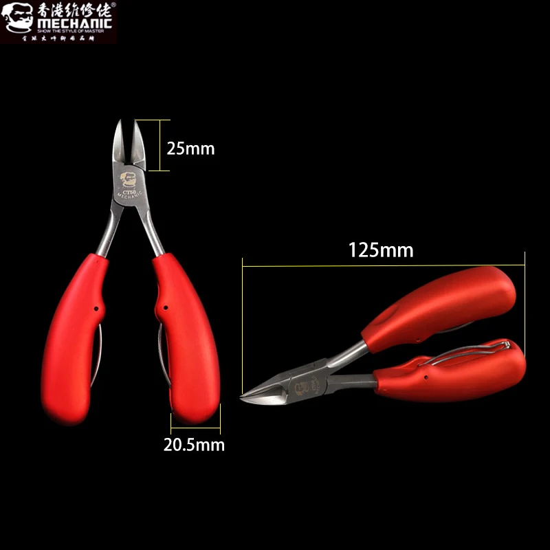 Mechanic original imported double spring design oblique cutting pliers for mobile phone motherboard repair
Mechanic original imported double spring design oblique cutting pliers for mobile phone motherboard repair