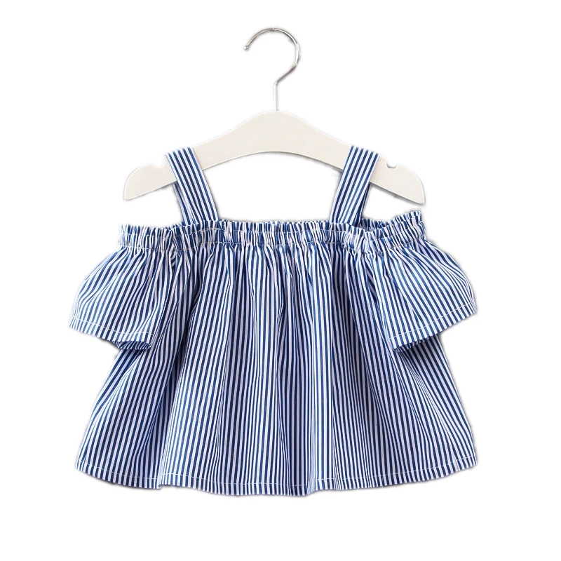 2018 New Spring Summer Baby Girl Blouses Short Sleeve Kids Shirts Slash Neck Casual Striped Cotton Clothing Child Clothes Wear
2018 New Spring Summer Baby Girl Blouses Short Sleeve Kids Shirts Slash Neck Casual Striped Cotton Clothing Child Clothes Wear