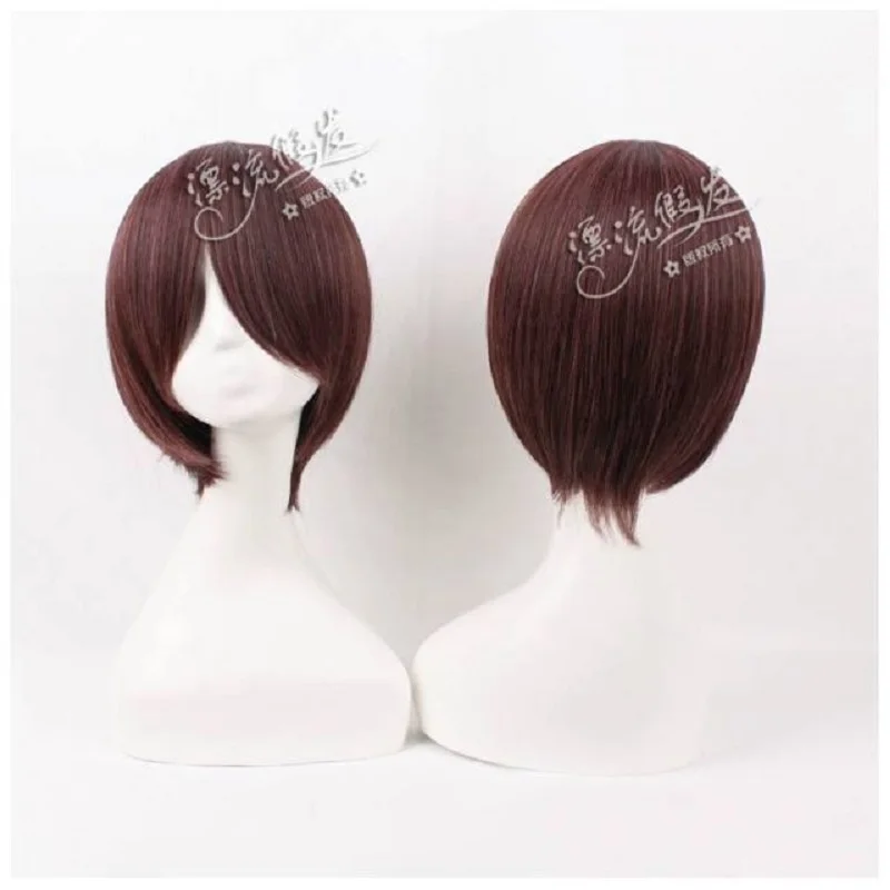 Vocaloid Meiko Sakine Vocaloid Hanayo Cosplay Wig Short Red Brown Heat Resistant Synthetic Hair Wigs + Wig Cap
Vocaloid Meiko Sakine Vocaloid Hanayo Cosplay Wig Short Red Brown Heat Resistant Synthetic Hair Wigs + Wig Cap