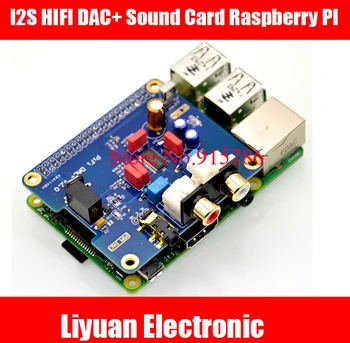 I2S Interface Special HIFI DAC+ Sound Card For Raspberry PI B+/2B Version Support WAV,MP3 wireless network
I2S Interface Special HIFI DAC+ Sound Card For Raspberry PI B+/2B Version Support WAV,MP3 wireless network