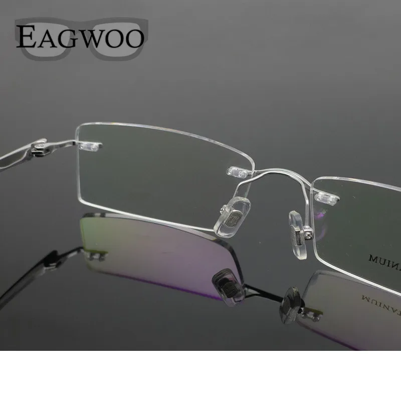 Очки корректирующие без оправы мужские из титана|eyeglass display|eyeglasses readingeyeglass strap |