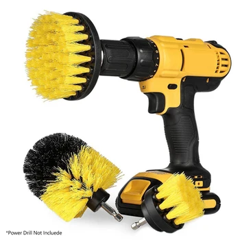 3Pcs/Set Electric Drill Brush Kit Plastic Round Cleaning Brush For Carpet Glass Car Tires Nylon Brushes Power Scrubber Drill z40
3Pcs/Set Electric Drill Brush Kit Plastic Round Cleaning Brush For Carpet Glass Car Tires Nylon Brushes Power Scrubber Drill z40