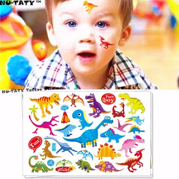 Nu-TATY 10PCS/LOT Cartoon Flash Tattoo Sticker Jurassic Dinosaurs Water Transfer Temporary Body 3d tatto Tool 17*10cm Waterproof
Nu-TATY 10PCS/LOT Cartoon Flash Tattoo Sticker Jurassic Dinosaurs Water Transfer Temporary Body 3d tatto Tool 17*10cm Waterproof