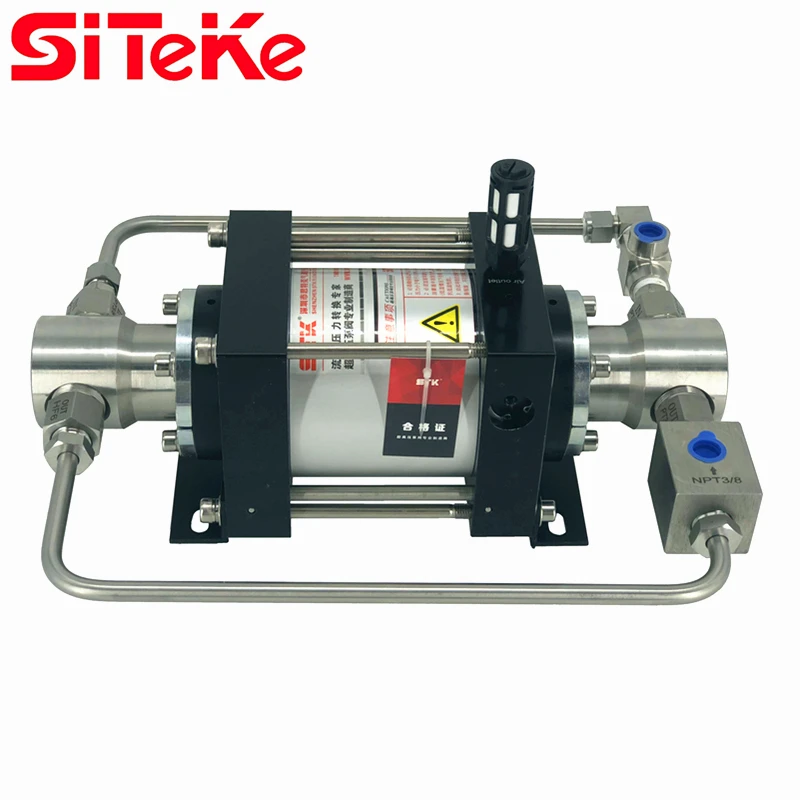 SITEKE Brand Model XT64 300-500 Bar Output high pressure pneumatic liquid water pump
SITEKE Brand Model XT64 300-500 Bar Output high pressure pneumatic liquid water pump