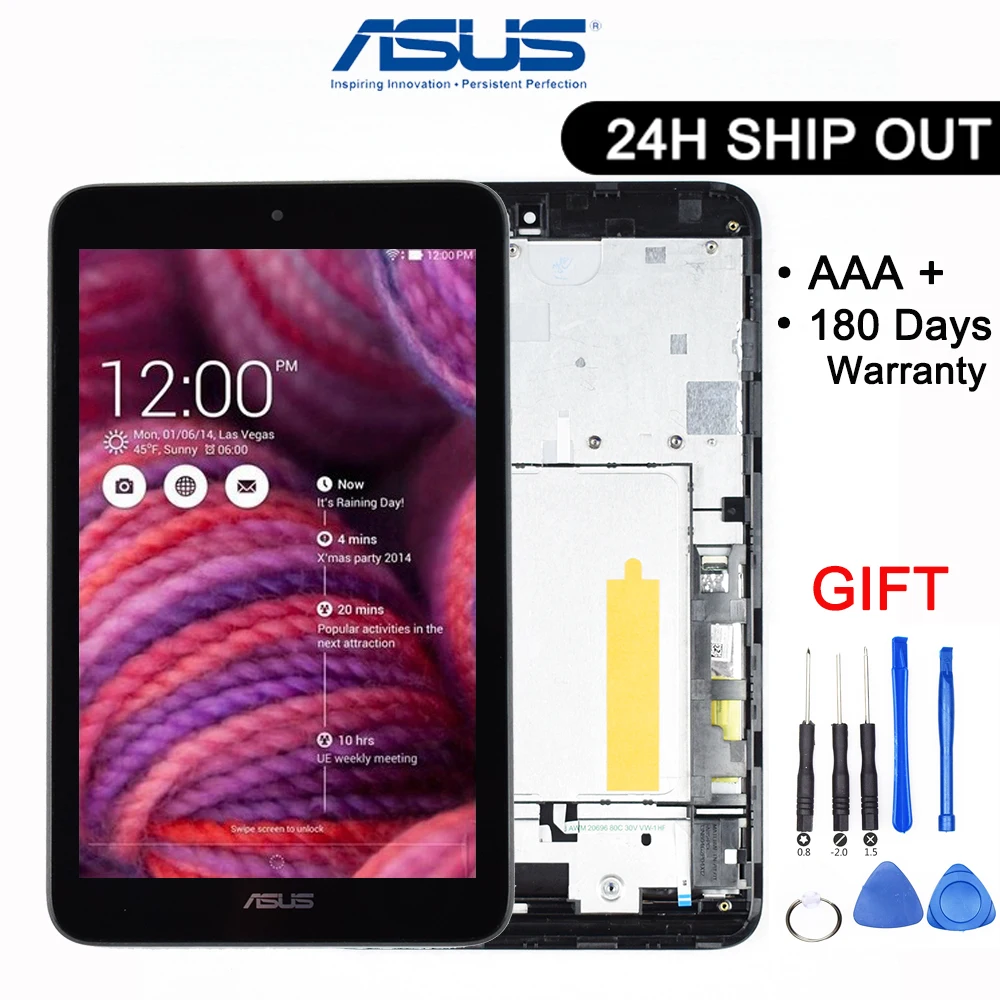 New LCD Display Panel Screen Monitor Touch Screen Digitizer Sensor Glass with frame For ASUS VivoTab Note 8 M80TA M80T
New LCD Display Panel Screen Monitor Touch Screen Digitizer Sensor Glass with frame For ASUS VivoTab Note 8 M80TA M80T