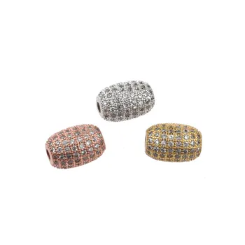 2018 NEW luxury micro-inlaid zircon CZ oval jewelry accessories for bracelets necklaces beaded DIY production
2018 NEW luxury micro-inlaid zircon CZ oval jewelry accessories for bracelets necklaces beaded DIY production