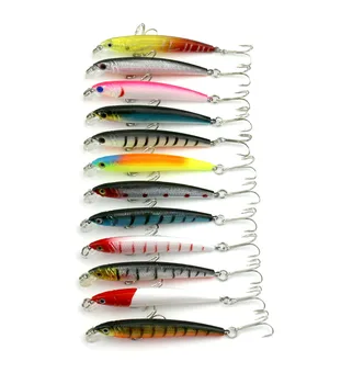 HENGJIA 240pcs Isca Fishing Minnow Wobblers Hard Plastic Artificial Fishing Lures 7.5cm 4.6g 12 Colors Fishing Tackle
HENGJIA 240pcs Isca Fishing Minnow Wobblers Hard Plastic Artificial Fishing Lures 7.5cm 4.6g 12 Colors Fishing Tackle