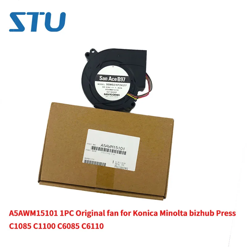 Вентилятор A5AWM15101 для Konica Minolta bizhub Press C1085 C1100 C6085 C6110 BH C1085 C1100 C6085 C6110, 1 шт.
Вентилятор A5AWM15101 для Konica Minolta bizhub Press C1085 C1100 C6085 C6110 BH C1085 C1100 C6085 C6110, 1 шт.