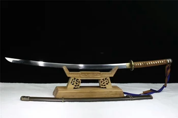 Military Japanese Army Officer Sword Sharp T10 Clay Tempered Steel Blade Samurai Katana Steel Saya Full Tang
Military Japanese Army Officer Sword Sharp T10 Clay Tempered Steel Blade Samurai Katana Steel Saya Full Tang