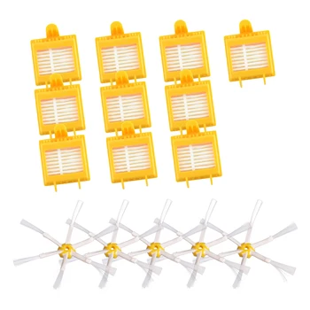 5Pcs 6 Armed Side Brushes 10 Hepa Filter Kit For iRobot Roomba 700 Series 760 770 780 790 Vacuum Cleaner Spare Parts Accessories
5Pcs 6 Armed Side Brushes 10 Hepa Filter Kit For iRobot Roomba 700 Series 760 770 780 790 Vacuum Cleaner Spare Parts Accessories