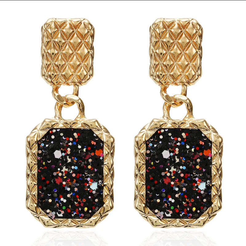 Fashion Big Square Vintage Earrings for Women Statement Bohemian Jewelry Gift Accessories Wholesale
Fashion Big Square Vintage Earrings for Women Statement Bohemian Jewelry Gift Accessories Wholesale