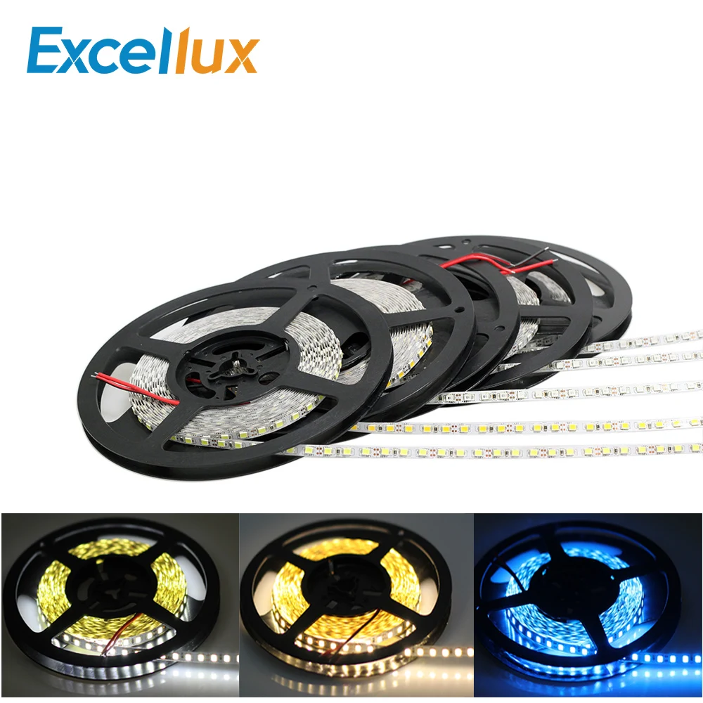 DC12V 5M/Lot 2835 LED Strip Light Narrow width 5mm 120leds flexible No waterproof led strip lamp White/Warm White/Red/Green/Blue
DC12V 5M/Lot 2835 LED Strip Light Narrow width 5mm 120leds flexible No waterproof led strip lamp White/Warm White/Red/Green/Blue