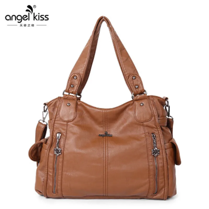 ANGELKISS bag female 2019 new shoulder bag ladies fashion handbag large capacity diagonal soft leather handbag
ANGELKISS bag female 2019 new shoulder bag ladies fashion handbag large capacity diagonal soft leather handbag