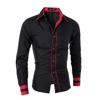 2020 Summer New Arrival Men Shirt Long Sleeves Patchwork British Concise Style Cotton Blends Slim Free Shipping
2020 Summer New Arrival Men Shirt Long Sleeves Patchwork British Concise Style Cotton Blends Slim Free Shipping