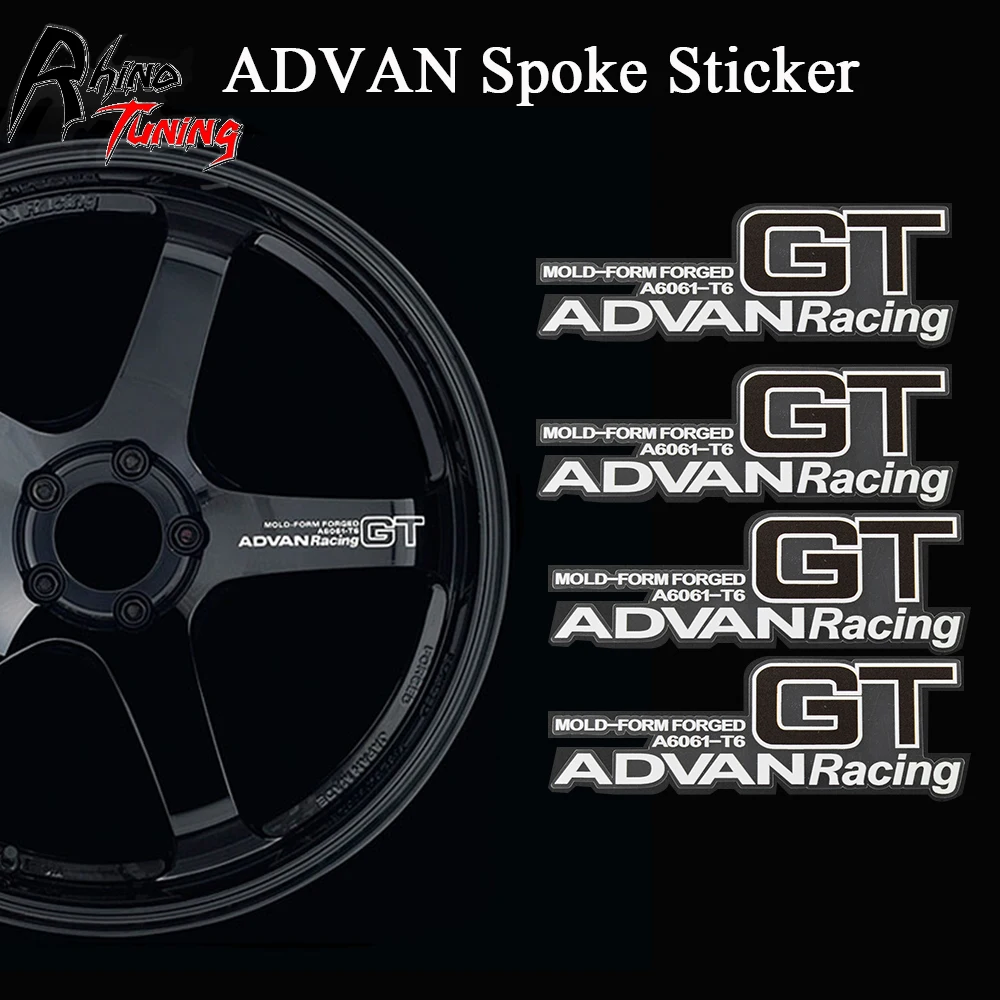 4pcs/set Advan Racing GT Car Wheel Spoke Sticker For Advan GT Premium Wheels Auto Accessories Rim Sticker Decal Tuning
4pcs/set Advan Racing GT Car Wheel Spoke Sticker For Advan GT Premium Wheels Auto Accessories Rim Sticker Decal Tuning