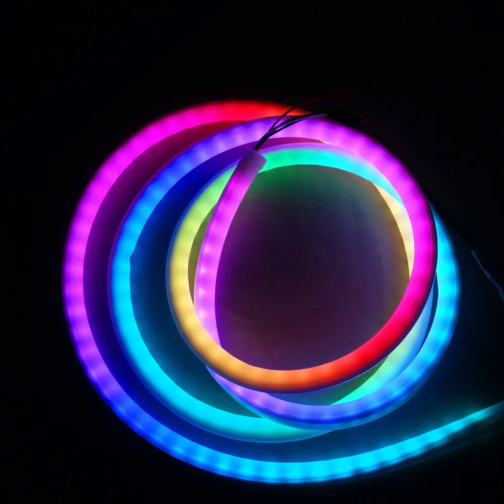2.5m DC5V WS2812B addressable led neon pixel light,RGB full color;60leds/m with 60pixels/m;waterproof
2.5m DC5V WS2812B addressable led neon pixel light,RGB full color;60leds/m with 60pixels/m;waterproof