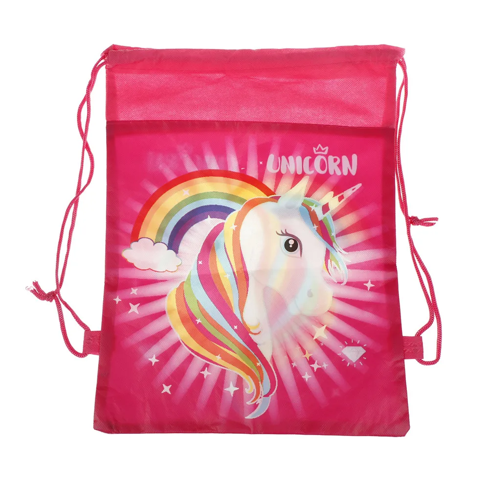 1pcs Cartoon Unicorn Drawstring Bag Children Birthday Party Favors Travel Storage Package For Girls School Backpacks 36*27cm
1pcs Cartoon Unicorn Drawstring Bag Children Birthday Party Favors Travel Storage Package For Girls School Backpacks 36*27cm