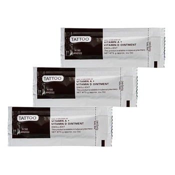 100pcs/pack Vitamin A D Ointment Cream For After Cream Tattoos Care Skin Repair VA VD Vitamin a&d Body Art Healing Skin
100pcs/pack Vitamin A D Ointment Cream For After Cream Tattoos Care Skin Repair VA VD Vitamin a&d Body Art Healing Skin