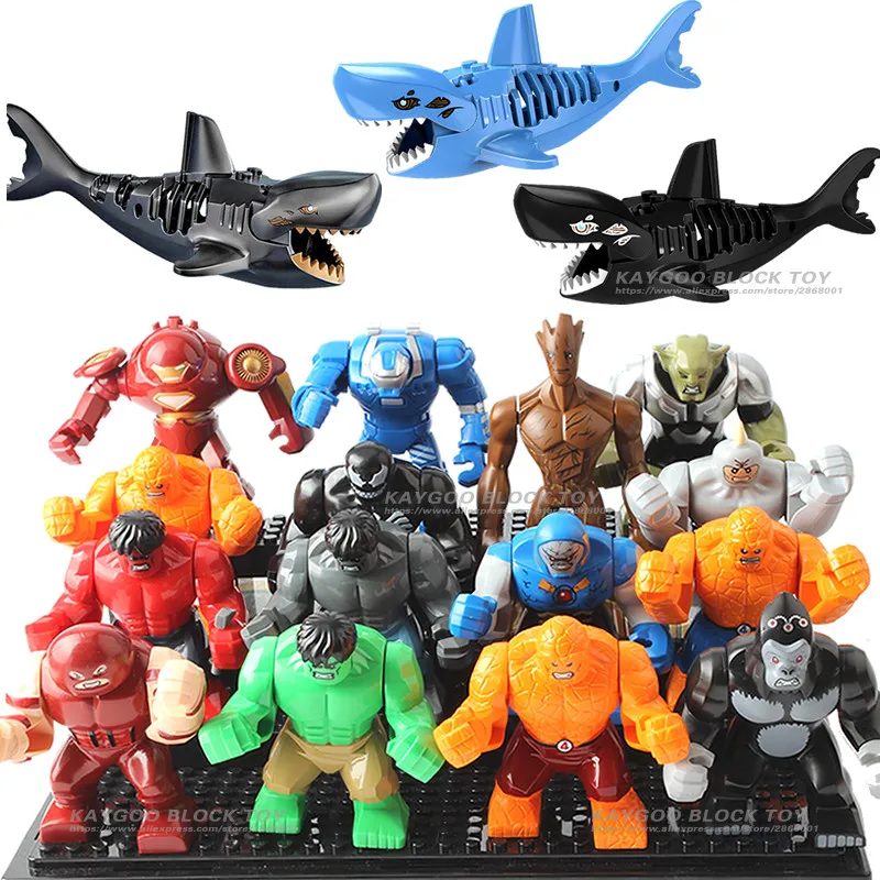 Ghost Zombie Shark Pirate Big Large Decool Fit Super Heroes Hulk Buster Darkseid Rhino Children Figures Building Blocks Bricks
Ghost Zombie Shark Pirate Big Large Decool Fit Super Heroes Hulk Buster Darkseid Rhino Children Figures Building Blocks Bricks
