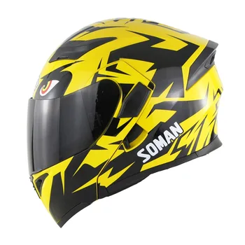 Motorcycle Helmets Double Lens Revealed Helmets Outdoor Seasons Safety Helmets 955 Days Eye for Men and Women
Motorcycle Helmets Double Lens Revealed Helmets Outdoor Seasons Safety Helmets 955 Days Eye for Men and Women