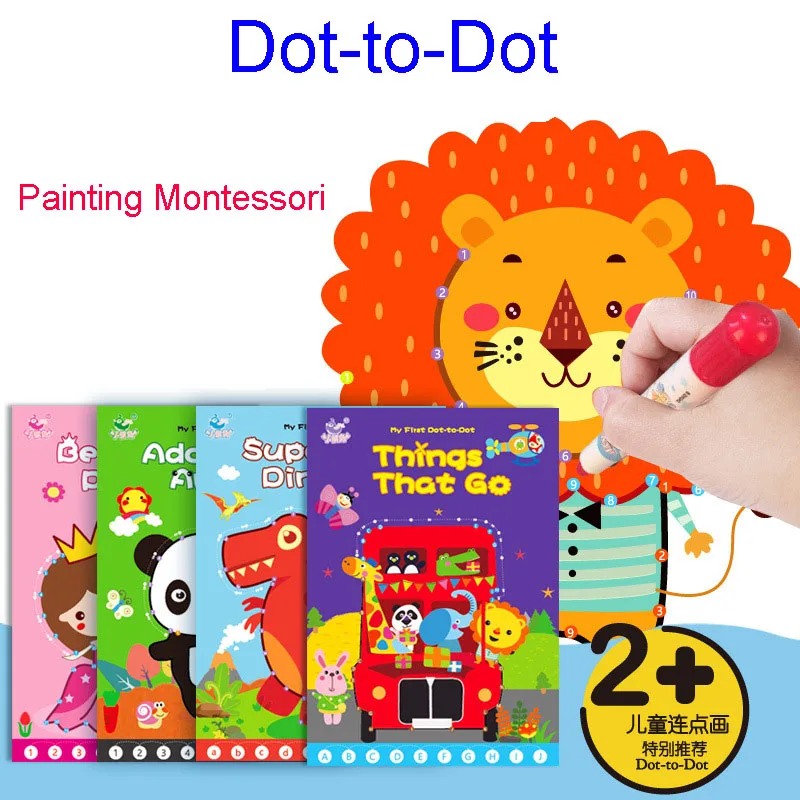 Baby Dot Painting Color Painting Point Painting Animal Cartoon Puzzle Digital Alphabet Book Early Educational Toys For Children
Baby Dot Painting Color Painting Point Painting Animal Cartoon Puzzle Digital Alphabet Book Early Educational Toys For Children