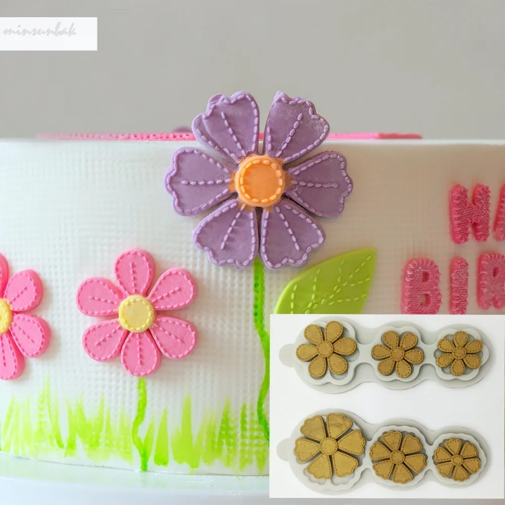 minsunbak Size Flower Silicone Mold Cake Decorated Fondant Mold Chocolate Sugarcraft
minsunbak Size Flower Silicone Mold Cake Decorated Fondant Mold Chocolate Sugarcraft