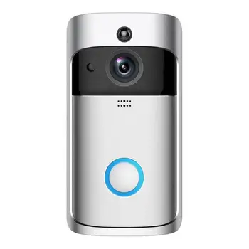 WiFi Smart Wireless Security DoorBell HD 720P Visual Intercom Recording Video Door Phone Remote Home Monitoring Night Vision
WiFi Smart Wireless Security DoorBell HD 720P Visual Intercom Recording Video Door Phone Remote Home Monitoring Night Vision