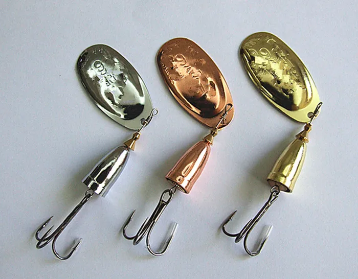 0#-6# Fishing Lure Spinner Bait Metal Bait Bell-Shaped Brass Cup Copper, silver, gold color
0#-6# Fishing Lure Spinner Bait Metal Bait Bell-Shaped Brass Cup Copper, silver, gold color