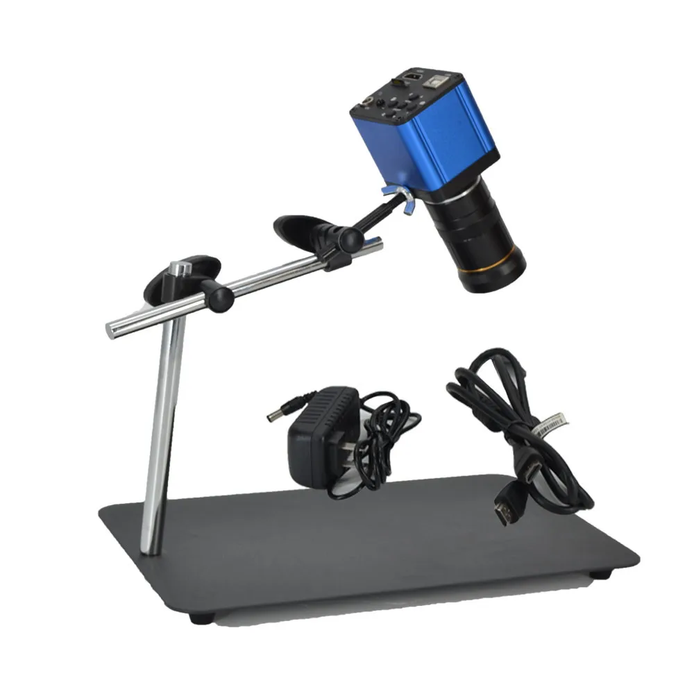 Digital Microscope with adjustable mechanical arm stand HD 16MP industrial camera for monitoring and inspection
Digital Microscope with adjustable mechanical arm stand HD 16MP industrial camera for monitoring and inspection