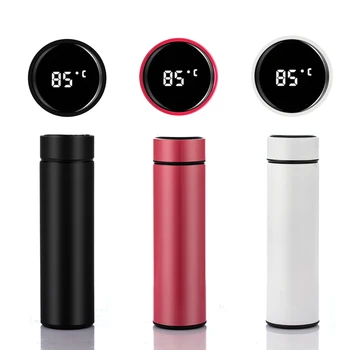 Double Wall Insulated Vacuum Flask Smart Stainless Steel Water Thermal Bottle With LCD Touch Screen Waterproof Coffee Thermo Mug
Double Wall Insulated Vacuum Flask Smart Stainless Steel Water Thermal Bottle With LCD Touch Screen Waterproof Coffee Thermo Mug