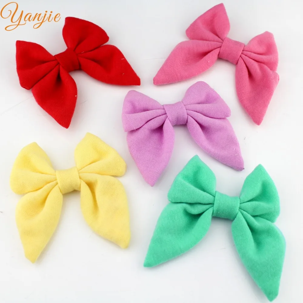 10 pcs/lot 2019 Chic 3" Solid Color Cotton Sailor Butterfly Bow For Kids Hot-sale DIY Hair Accessories For Little Girl Hairclip
10 pcs/lot 2019 Chic 3" Solid Color Cotton Sailor Butterfly Bow For Kids Hot-sale DIY Hair Accessories For Little Girl Hairclip
